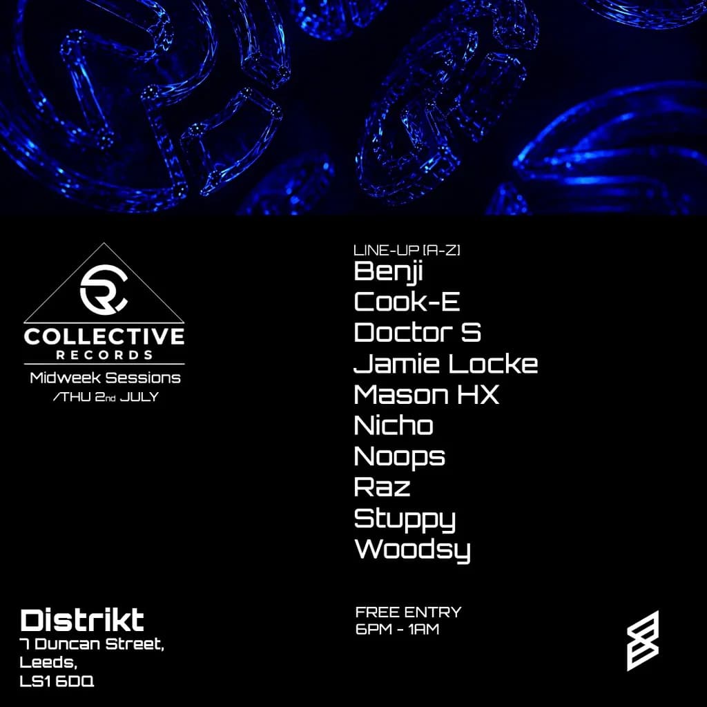 Collective Records Midweek Session at Distrikt